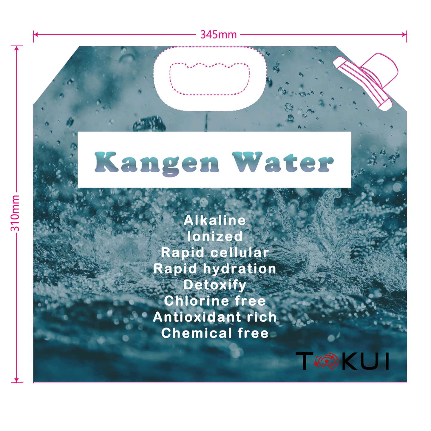 Tokui's 5L Alkaline Electrolysed Water Bag - Tokui Pty Ltd