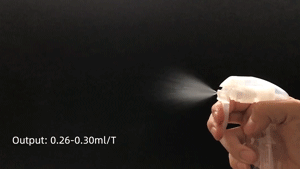300ml Tall PET Plastic Bottle with Locking Trigger Spray