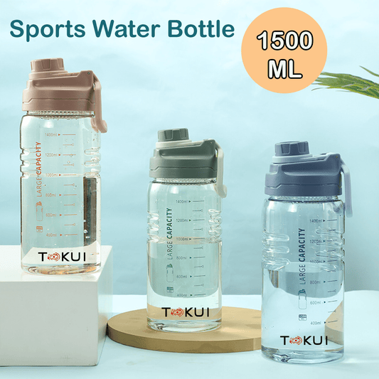 1500ML Tokui Gym Water Bottle - Tokui Pty Ltd