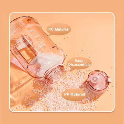 Stay Hydrated with the Tokui 2300 ML Motivational Water Bottle - Tokui Pty Ltd